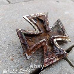 Ww2 Original German Iron Cross Eki Frame First Class 2