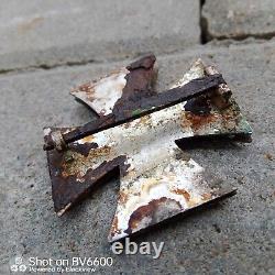 Ww2 Original German Iron Cross Eki Frame First Class 2