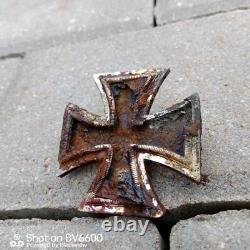 Ww2 Original German Iron Cross Eki Frame First Class 2