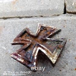 Ww2 Original German Iron Cross Eki Frame First Class 2