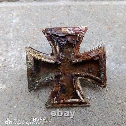 Ww2 Original German Iron Cross Eki Frame First Class 2