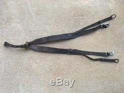 Ww2 Original German Leather Y-straps. Complete