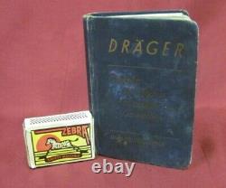 Ww2 Original German Luftschutz Chemical Protection Book Draeger Rare