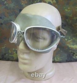 Ww2 Original German Luftwaffe Pilot Goggles Mask Marked Rare