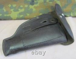 Ww2 Original German Officer Walther Ppk Pebbled Leather Holster