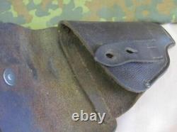 Ww2 Original German Officer Walther Ppk Pebbled Leather Holster