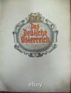 Ww2 Original German Photo Album Book Deutche Osterreich