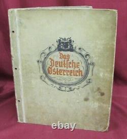 Ww2 Original German Photo Album Book Deutche Osterreich