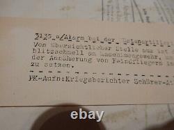 Ww2 Original German Press Photograph 18x 12 CM Kustenartillerie Mg Snow 1942