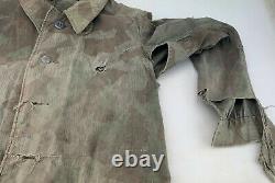 Ww2 Original German Soldier Uniform Splinter Camo Jacket
