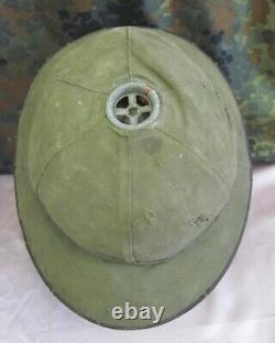 Ww2 Original German Wehrmacht Dak Tropical Pit Helmet