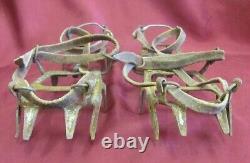 Ww2 Original German Wehrmacht Gebrigsjager Mountain Units Ice Climbing Crampons