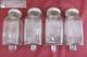 Ww2 Original German Wehrmacht Medical Medicine 4 Glass Bottles D. R. P. Rare