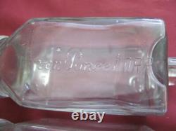Ww2 Original German Wehrmacht Medical Medicine 4 Glass Bottles D. R. P. Rare