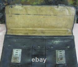 Ww2 Original German Wehrmacht Stauffenberg Type Secret Dispatch Leather Case