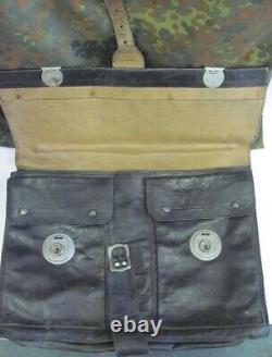 Ww2 Original German Wehrmacht Stauffenberg Type Secret Dispatch Leather Case