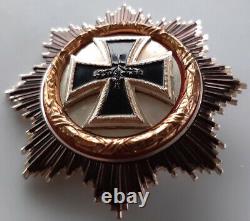Ww2 Vet German Cross 1957 Medal Badge Award In Case Known Owner Infantery Wh