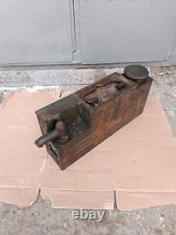 Ww2 Wwii German Case Mg08 Wehrmacht Original 1