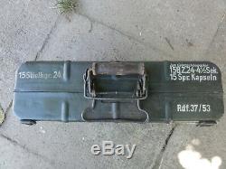 Ww2 Wwii German M24 Stick Box Case Wehrmacht Original 1940