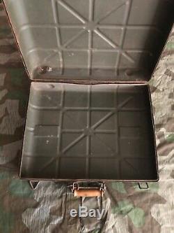 Ww2 Wwii German M24 Stick Box Case Wehrmacht Original Paint Marked Very Rare