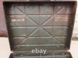 Ww2 Wwii German M24 Stick Box Case Wehrmacht Original Rare 1