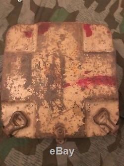 Ww2 Wwii German Tellermine Mine Box Case Wehrmacht Tan Afrika Original Paint Dak