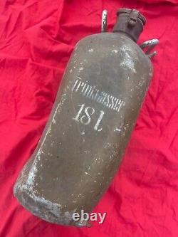 Ww2 german DAK biggest size 18 liters water canteen -very rare