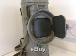Ww2 german gas mask set (rare) (original) Nebelwurfer