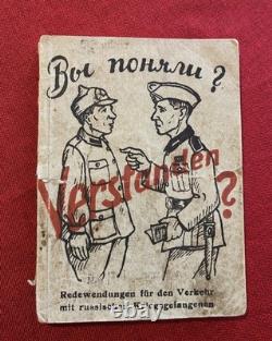 Ww2 german manual for treating russian prisoners from 1941- extremely rare