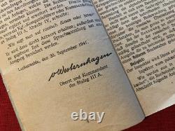 Ww2 german manual for treating russian prisoners from 1941- extremely rare