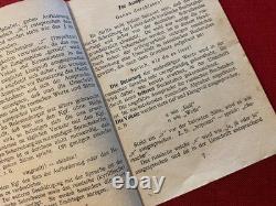 Ww2 german manual for treating russian prisoners from 1941- extremely rare