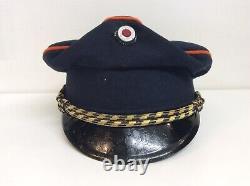 Ww2 german original Feldgendarmerie Officer Hat Austrian Maker Rare