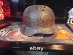Ww2 original german m40 helmet Normandy