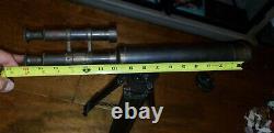 WwII wwI possible Japanese or German telescope with stand collectible antique