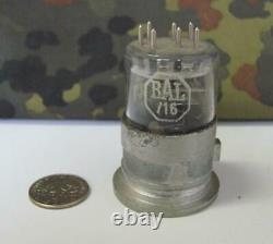 Wwii 1943 Original German Wehrmacht Luftwaffe Radio Pentode Tube Bal 716