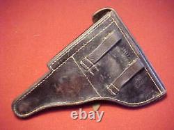 Wwii German Luger Holster Super Clean/serviceable 1941 Dated Estate Item