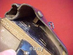 Wwii German Luger Holster Super Clean/serviceable 1941 Dated Estate Item