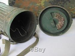 Wwii Original German Decontamination Gas Mask Canister Rare