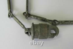 Wwii Original German Luftwaffe Bomb Hatch Control Metal Chain Cord Rare