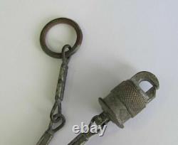 Wwii Original German Luftwaffe Bomb Hatch Control Metal Chain Cord Rare