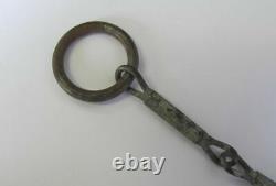 Wwii Original German Luftwaffe Bomb Hatch Control Metal Chain Cord Rare