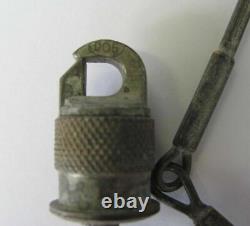 Wwii Original German Luftwaffe Bomb Hatch Control Metal Chain Cord Rare