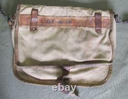 Wwii Original German Scout Organization Canvas Bag Rare