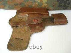 Wwii Original German Walther Ppk Pistol Concealed Carry Open Leather Holster