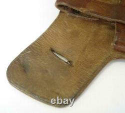 Wwii Original German Walther Ppk Pistol Concealed Carry Open Leather Holster