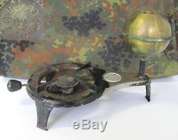 Wwii Original German Wehrmacht Drp Portable Field Gas Stove Norma