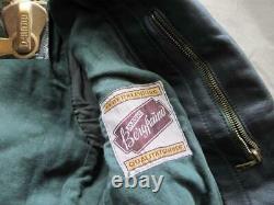 Wwii Original German Wehrmacht Officer Leather Greatcoat