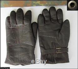 Wwii Original German Wehrmacht Officers Leather Gloves