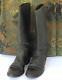 Wwii Original German Wehrmacht Officers Leather High Boots
