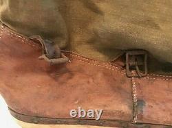 Wwii Ww2 German Winter Triple Buckle Ski Boots Snow Overshoes. Orig